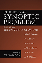 Studies in the synoptic problem