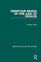 Venetian music in the age of Vivaldi