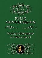 Violin concerto in E minor, op. 64