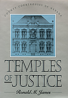 Temples of justice : county courthouses of Nevada