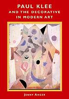 Paul Klee and the decorative in modern art