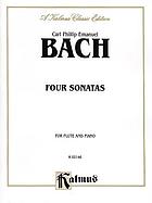 Sonaten für Flöte und Basso continuo = Sonatas for flute and basso continuo