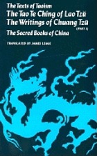 The Sacred books of China: The texts of Taoism