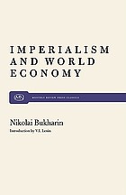 Imperialism and world economy