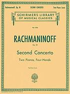 Piano concerto no. 2 in C minor, op. 18