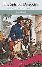 The spirit of despotism : invasions of privacy in the 1790s