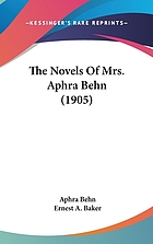 Oroonoko & other prose narratives