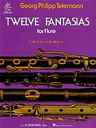 12 fantasias for flute solo