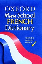 Oxford mini school French dictionary