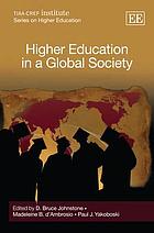 Higher education in a global society