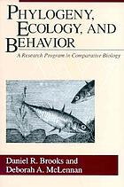 Phylogeny, ecology, and behavior : a research program in comparative biology