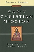 Early Christian mission