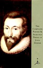 The complete poetry and selected prose of John Donne