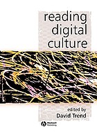 Reading digital culture