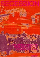 Secession : the Vienna Secession, from temple of art to exhibition hall