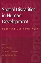 Spatial disparities in human development perspectives from Asia