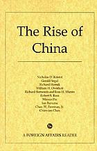 The Rise of China
