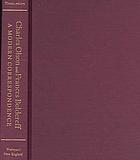 Charles Olson and Frances Boldereff a modern correspondence