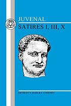 Satires. Book 1
