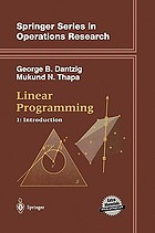 Linear programming