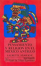 Pensamiento y religión en el México antiguo