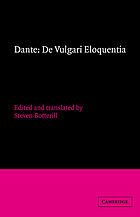 De vulgari eloquentia