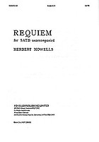 Requiem Take Him, Earth, for cherishing : and other choral works
