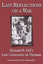 Last reflections on a war