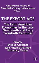 An economic history of twentieth-century Latin America