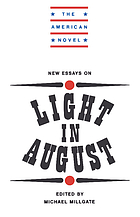 New essays on Light in August