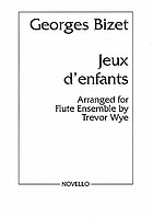 Children's games = (Jeux d'enfants) : 12 original pieces for piano duet