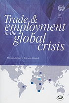 Trade and employment in the global crisis
