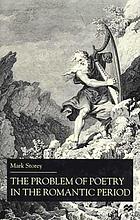 The problem of poetry in the Romantic period