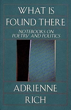 What is found there : notebooks on poetry and politics