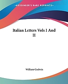 Italian letters; or, The history of the Count de St. Julian