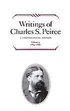 Writings of Charles S. Peirce : a chronological edition