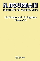 Lie groups and lie algebras. Chapters 7-9