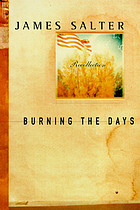 Burning the days : recollection