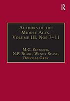 English writers of the Late Middle Ages