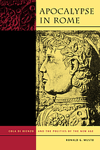 Apocalypse in Rome Cola di Rienzo and the politics of the New Age