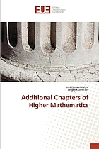 ADDITIONAL CHAPTERS OF HIGHER MATHEMATICS