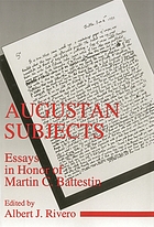 Augustan subjects : essays in honor of Martin C. Battestin