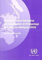 Système général harmonisé de classification et d'étiquetage des produits chimiques (SGH)