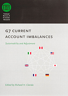 G7 current account imbalances : sustainability and adjustment