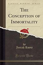 The conception of immortality