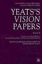 Yeats's vision papers