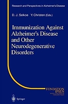 Immunization against Alzheimer's disease and other neurodegenerative disorders