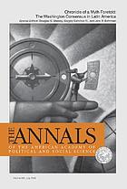 Chronicle of a myth foretold : the Washington Consensus in Latin America