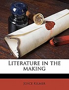 Literature in the making, by some of its makers