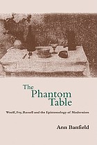 The phantom table : Woolf, Fry, Russell, and epistemology of modernism